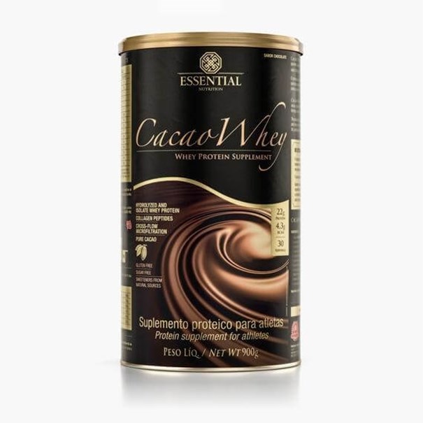 Imagem de Proteína Cacao Whey Essential Nutrition 900g