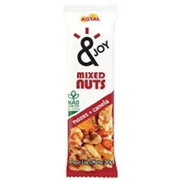 Imagem de Barra de Cereal Mixed Nuts Agtal Nozes Canela 30g