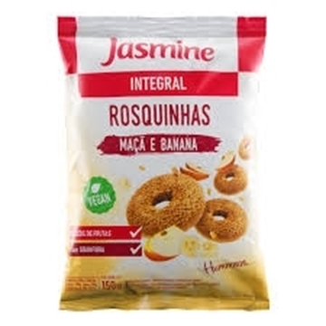 Imagem de Biscoito Rosquinhas Jasmine integral Banana Maçã 150g