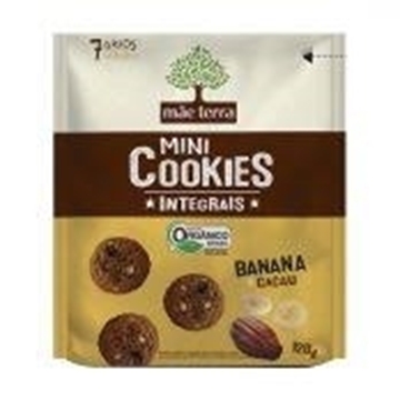 Imagem de Biscoito Cookies Mãe Terra orgânico Banana Cacau 120g