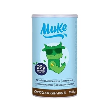 Imagem de Muke Proteína Vegetal Chocolate Com Avelã 450g Mais Mu