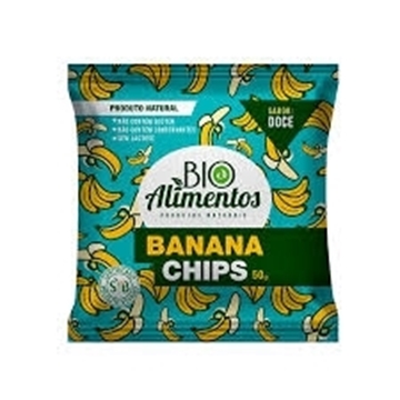 Imagem de Banana Chips Bio Alimento Doce 50g