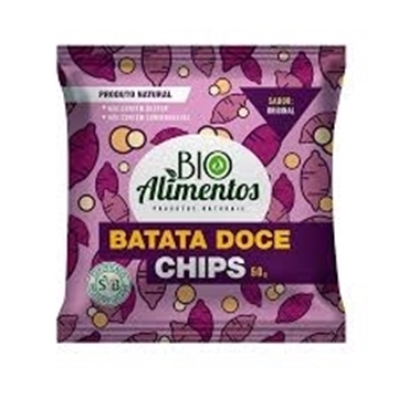 Imagem de Batata Doce Chips Bio Alimento Doce 50g