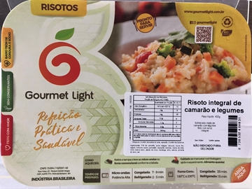 Imagem de Risoto Integral Gourmet Light Camarão com Legumes 400g