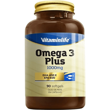 Imagem de Omega 3 Plus Vitamin Life 1000mg 90 Caps