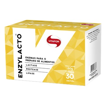 Imagem de Enzylacto - enzimas digestivas 30 sachês 2g Vitafor
