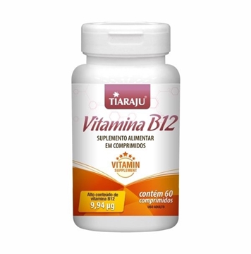 Imagem de Vitamina B12 Tiaraju 250mg 60cps
