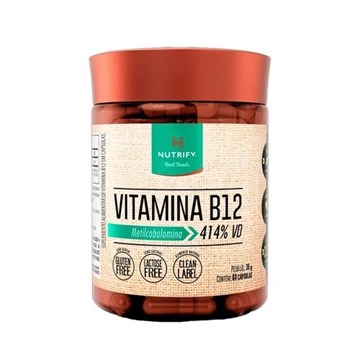 Imagem de Vitamina B12 Vegan Nutrify 60cps