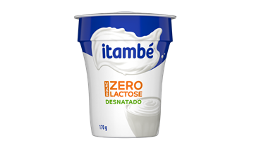 Imagem de Iogurte Natural Desnatado Zero Lactose Itambé 170g