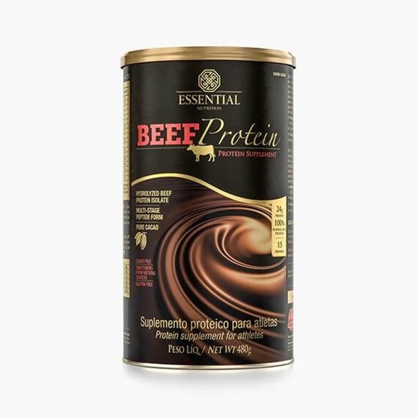 Imagem de Proteína Beef Protein Essential Nutrition Cacao 480g