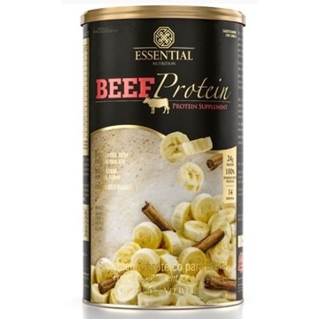 Imagem de Proteína Beef Protein Banana com Canela 420g - Essential Nutrition