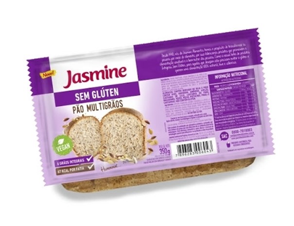 Imagem de Pão Sem Glúten Multigrãos Jasmine 350g