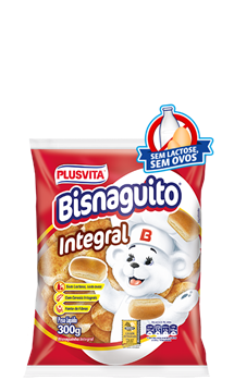 Imagem de Pão Bisnaguito Integral Plusvita 300g - sem lactose