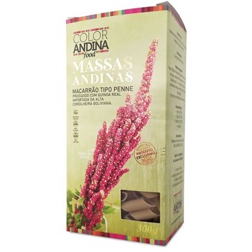 Imagem de Massa Penne de Quinoa Color Andina 70 300g