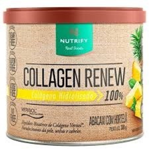 Imagem de Colágeno Collagen Renew Nutrify Abac Hortelã 300g