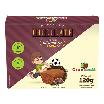 Imagem de Minibolo de Chocolate  - Grani Amici  120g