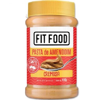 Imagem de Pasta amendoim  cremosa 450g -  Fit Food