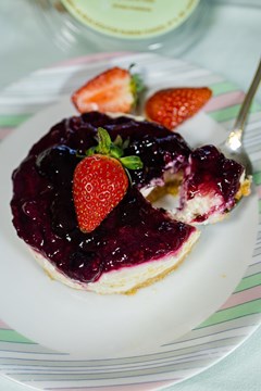 Imagem de Cheesecake frutas vermelhas 130g -Mais Leve