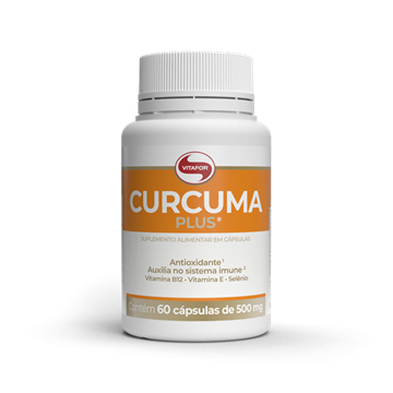 Imagem de Curcuma Plus Vitafor 60 Cápsulas 500mg