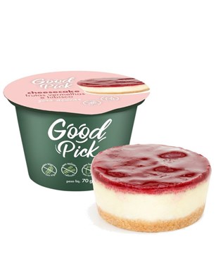 Imagem de Cheesecake de Frutas Vermelhas e Hibisco Good Pick 70g