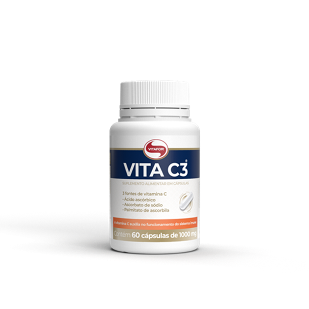 Imagem de Vitamina C - Vita C3 60 Caps Vitafor