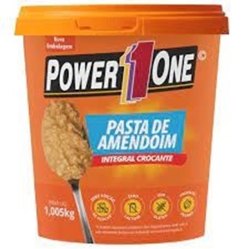 Imagem de Pasta amendoim  crocante Power One 1kg