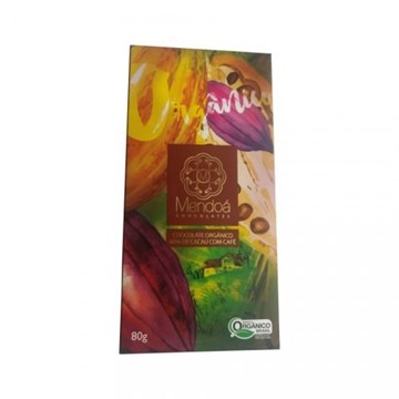 Imagem de Chocolate Orgânico 60% de Cacau com Café Mendoá 80g