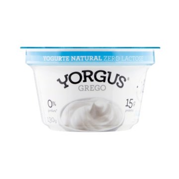 Imagem de Iogurte Natural Sem Lactose Yorgus 130g