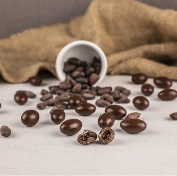 Imagem de Dragea Zero Açúcar Amêndoa com Chocolate 70% Moselle 100g