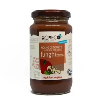 Imagem de Molho de Tomate Orgânico com Funghi Agreco 325g