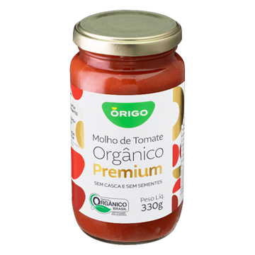 Imagem de Molho de Tomate Orgânico Premium Origo 330g
