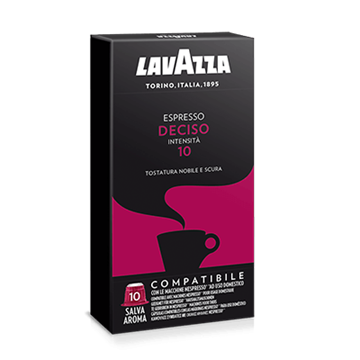 Imagem de Café Italiano Espresso Deciso Lavazza 10 Cápsulas 50g