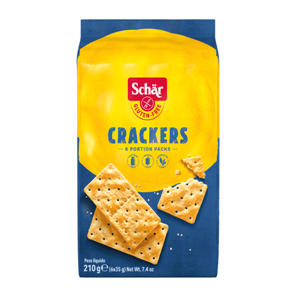 Imagem de Biscoito Crackers  Sem Glúten Schar 210g