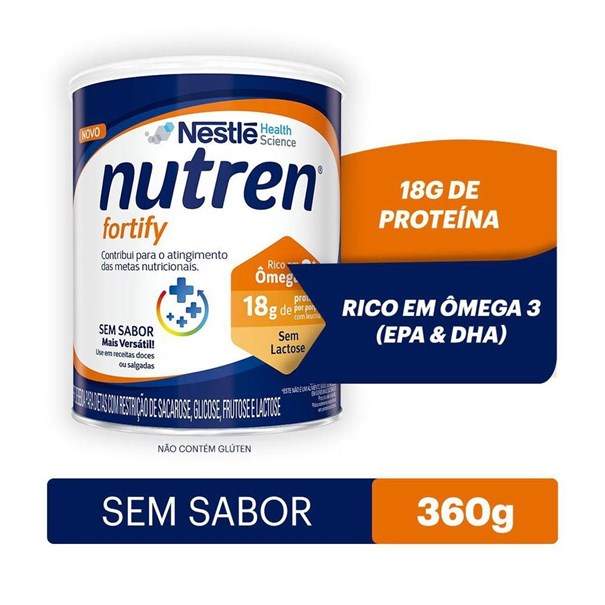 Imagem de Nutren Fortify Sem Sabor Nestlé 360g