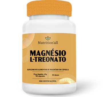 Imagem de Magnesio Treonato Nutritionall 90 Caps