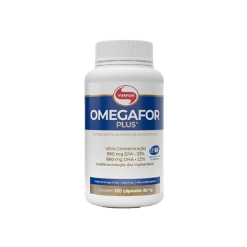 Imagem de Omega 3 Omegafor Plus Vitafor 120cps