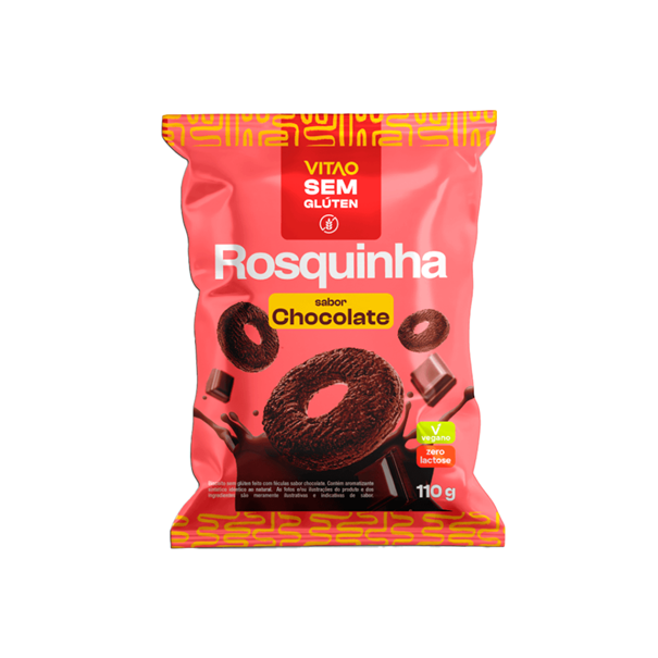 Imagem de Rosquinha Chocolate Sem Gluten Vitao 110g