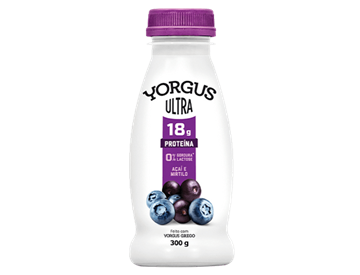 Imagem de Iogurte Yorgus ultra açaí com mirtilo sem/lactose 300g - Yorgus