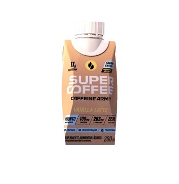 Imagem de Suplemento Alimentar Supercoffee Vanilla Latte 200ml