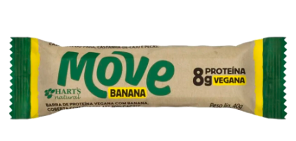 Imagem de Barra de Proteina Move Banana Harts 40g