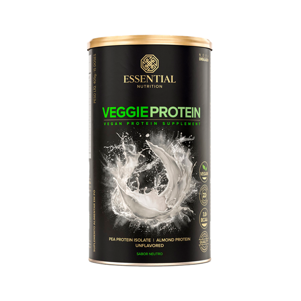 Imagem de Veggie Protein Neutro Essential Nutrition 405g