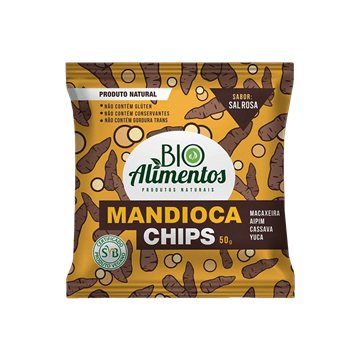 Imagem de Mandioca Chips Bio Alimentos 50g
