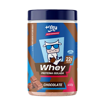 Imagem de Proteína Isolada Whey Chocolate Mais Mu 450G