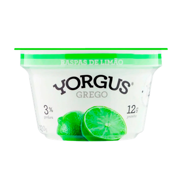 Imagem de iogurte integral Grego Yorgus 3 R Limao 130g