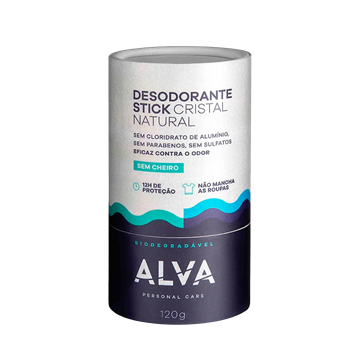 Imagem de Desodorante Stick Kristall Sensitive Alva 120g - Biodegradavel Veg