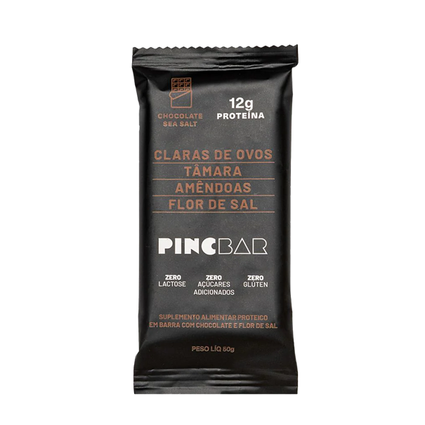 Imagem de Barra de Proteína Pincbar Chocolate Sea Salt 50g