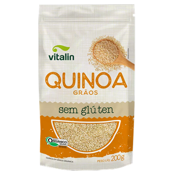 Imagem de Quinoa real em grãos orgânico 250g -  Vitalin